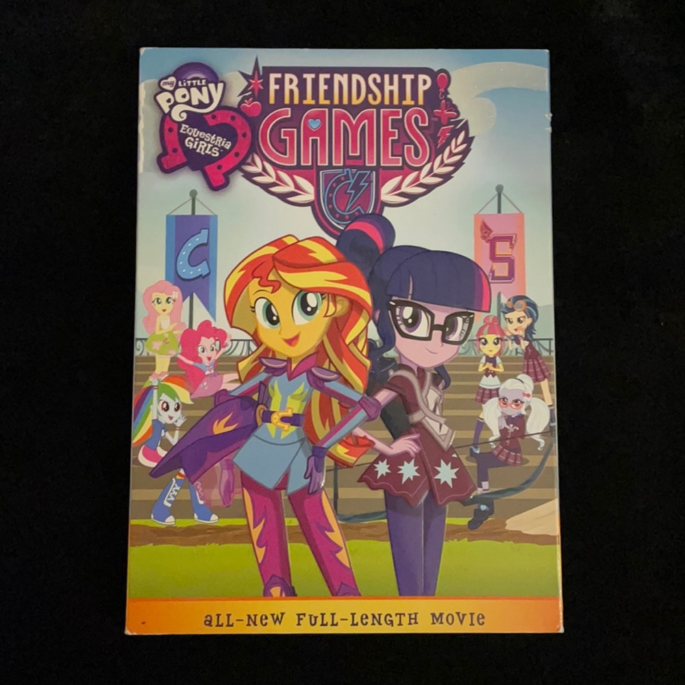 My Little Pony Equestria Girls Friendship Games DVD video